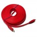 Cable DP HDMI M/M (15M) Slim สายแบน ThreeBoy